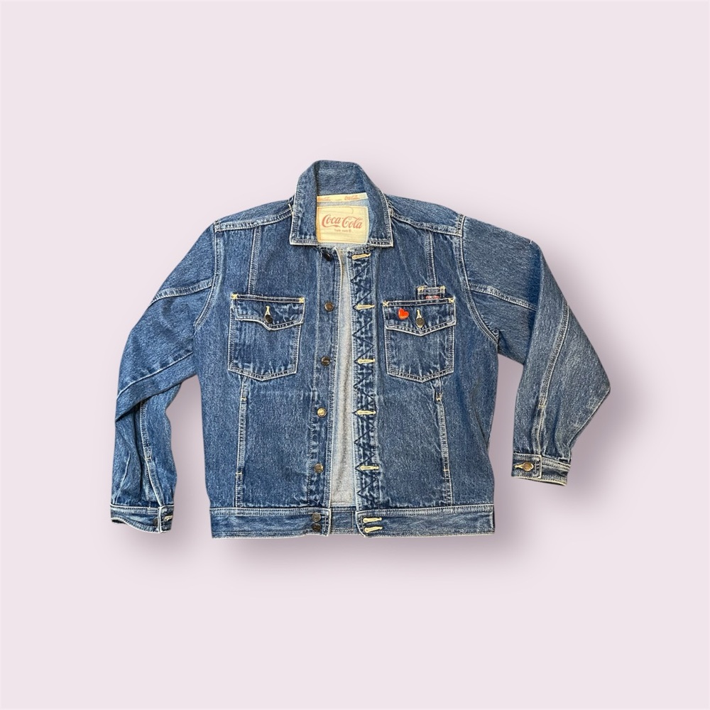 Vintage Coca-Cola Denim Trucker Jacket